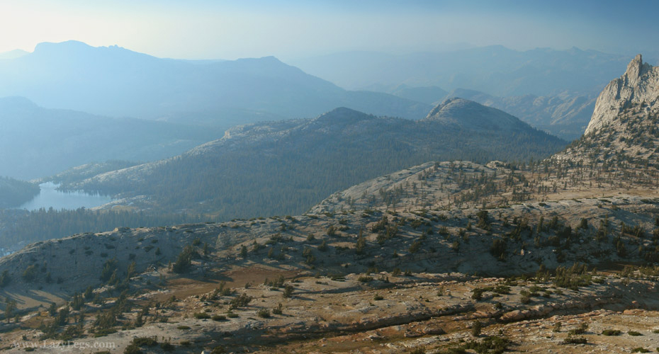 Cathedral Pass from Echo Ridge