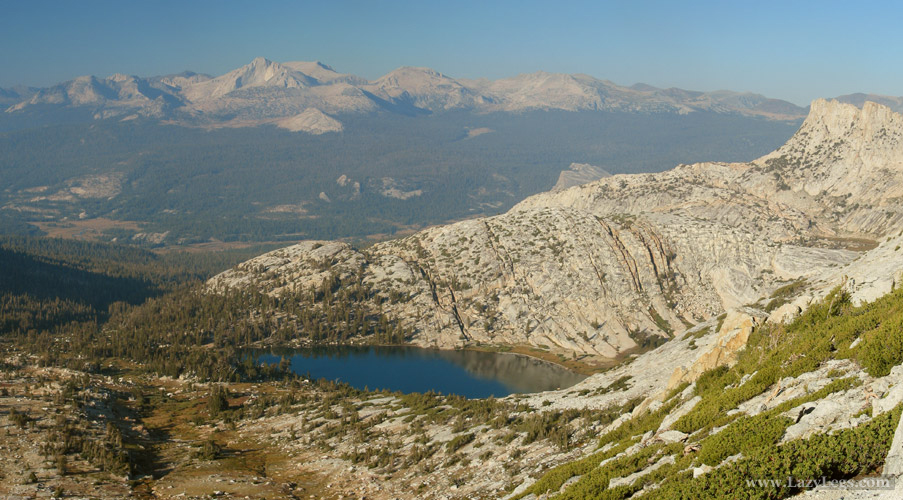 Budd lake from Echo Ridge
